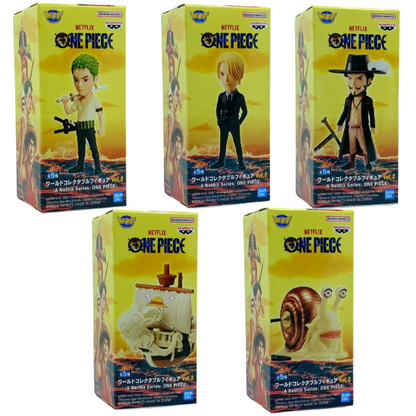 Toys N Tuck:Banpresto Netflix One Piece World Collectible Figures Vol.2,One Piece