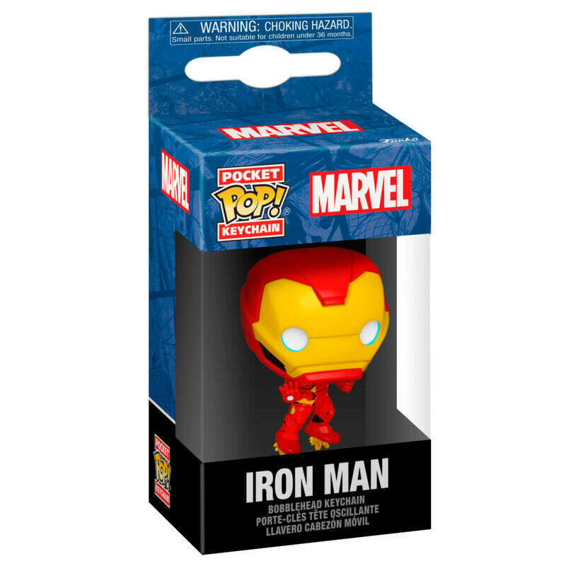 Toys N Tuck:Funko Pocket Pop Keychain - Marvel - Iron Man,Marvel