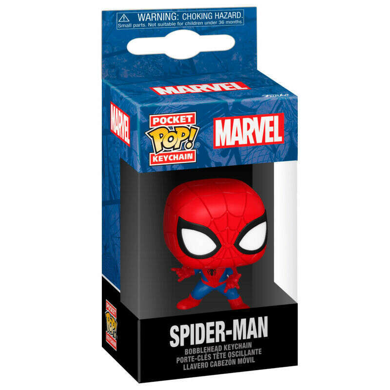 Toys N Tuck:Funko Pocket Pop Keychain - Marvel - Spider-Man,Marvel