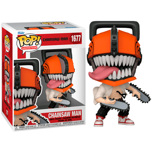 Toys N Tuck:Pop! Vinyl - Chainsaw Man - Chainsaw Man 1677,Chainsaw Man