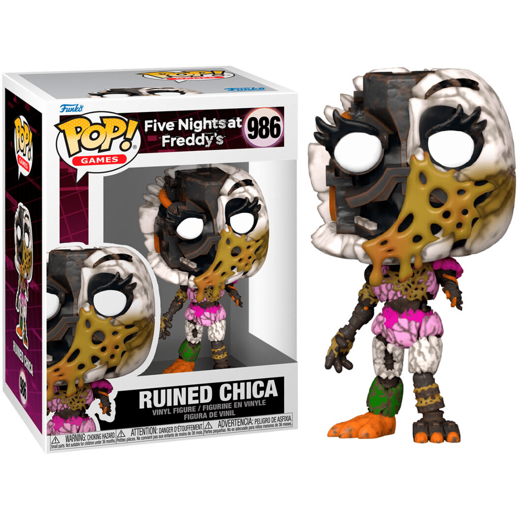 Toys N Tuck:Pop! Vinyl - Five Nights At Freddy's - Ruined Chica 986,Five Nights At Freddy's