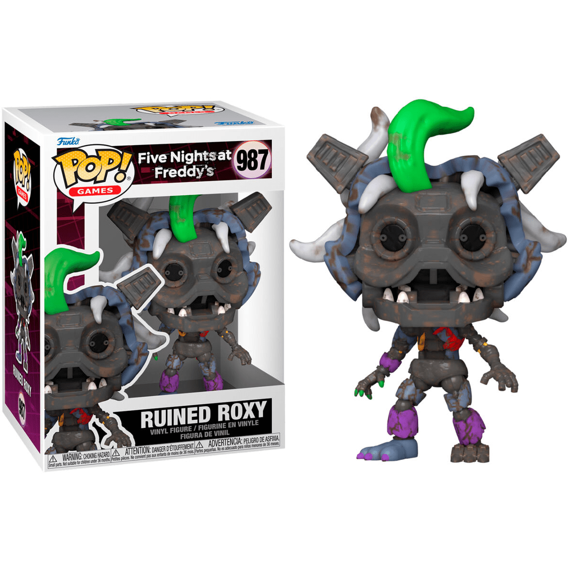 Toys N Tuck:Pop! Vinyl - Five Nights At Freddy's - Ruined Roxy 987,Five Nights At Freddy's