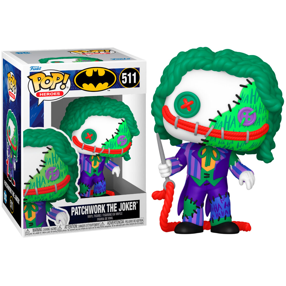 Toys N Tuck:Pop! Vinyl - DC - Patchwork The Joker 511,DC