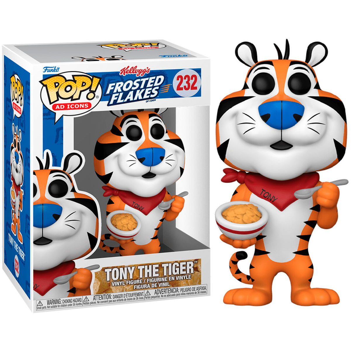 Toys N Tuck:Pop! Vinyl - Kelloggs Frosted Flakes - Tony The Tiger 232,Kelloggs