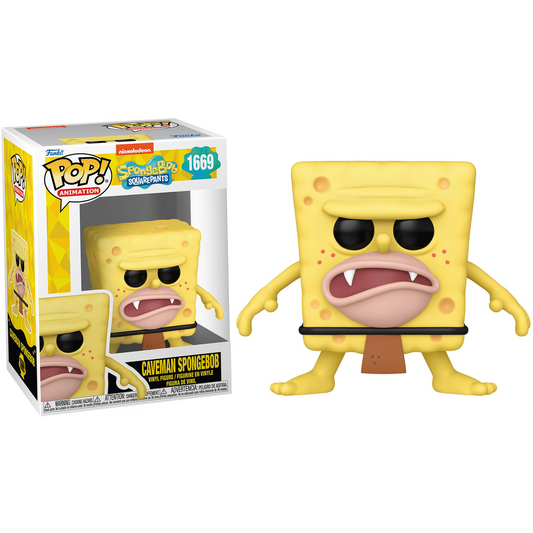 Toys N Tuck:Pop! Vinyl - Spongebob Squarepants - Caveman Spongebob 1669,Spongebob Squarepants