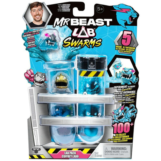 Toys N Tuck:MrBeast Lab Swarms Lab 5-Pack,MrBeast