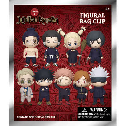 Toys N Tuck:Jujutsu Kaisen 3D Foam Bag Clip Series 4,Jujutsu Kaisen