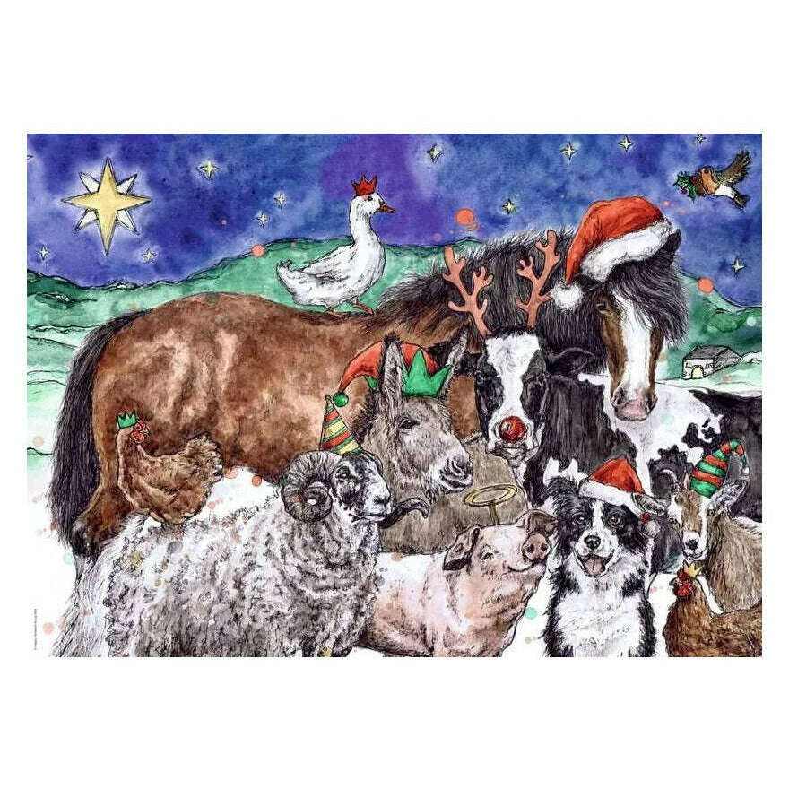 Toys N Tuck:Ravensburger 1000pc Puzzle Herd It's Nearly Christmas,Ravensburger