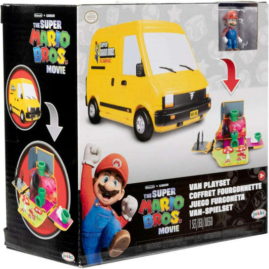 Toys N Tuck:Super Mario Bros Movie Van Playset,Mario