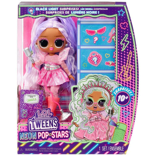 Toys N Tuck:LOL Surprise! Tweens Neon Pop Stars Kitty K,LOL Surprise