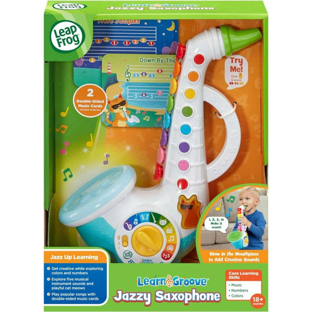 Toys N Tuck:LeapFrog Learn & Groove Jazzy Saxophone,Leap Frog