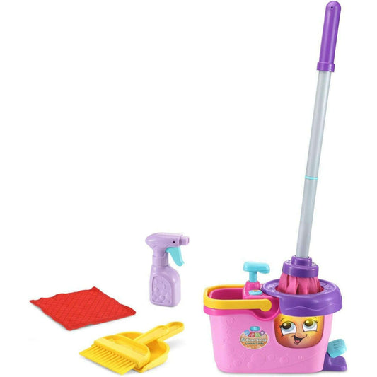 Toys N Tuck:LeapFrog Clean Sweep Mop & Bucket (Pink),Leap Frog