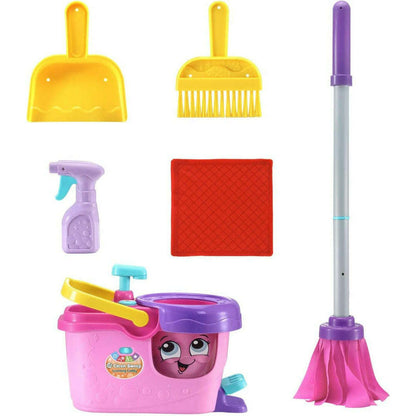Toys N Tuck:LeapFrog Clean Sweep Mop & Bucket (Pink),Leap Frog