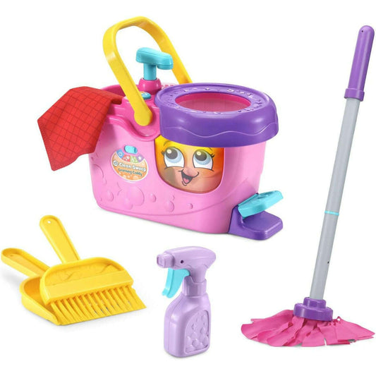Toys N Tuck:LeapFrog Clean Sweep Mop & Bucket (Pink),Leap Frog