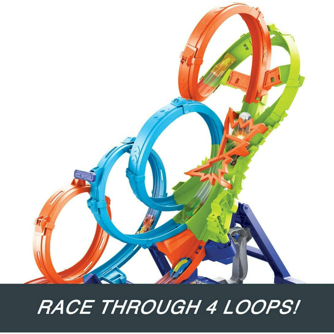 Toys N Tuck:Hot Wheels Action 4-Loop Crash-Out,Hot Wheels