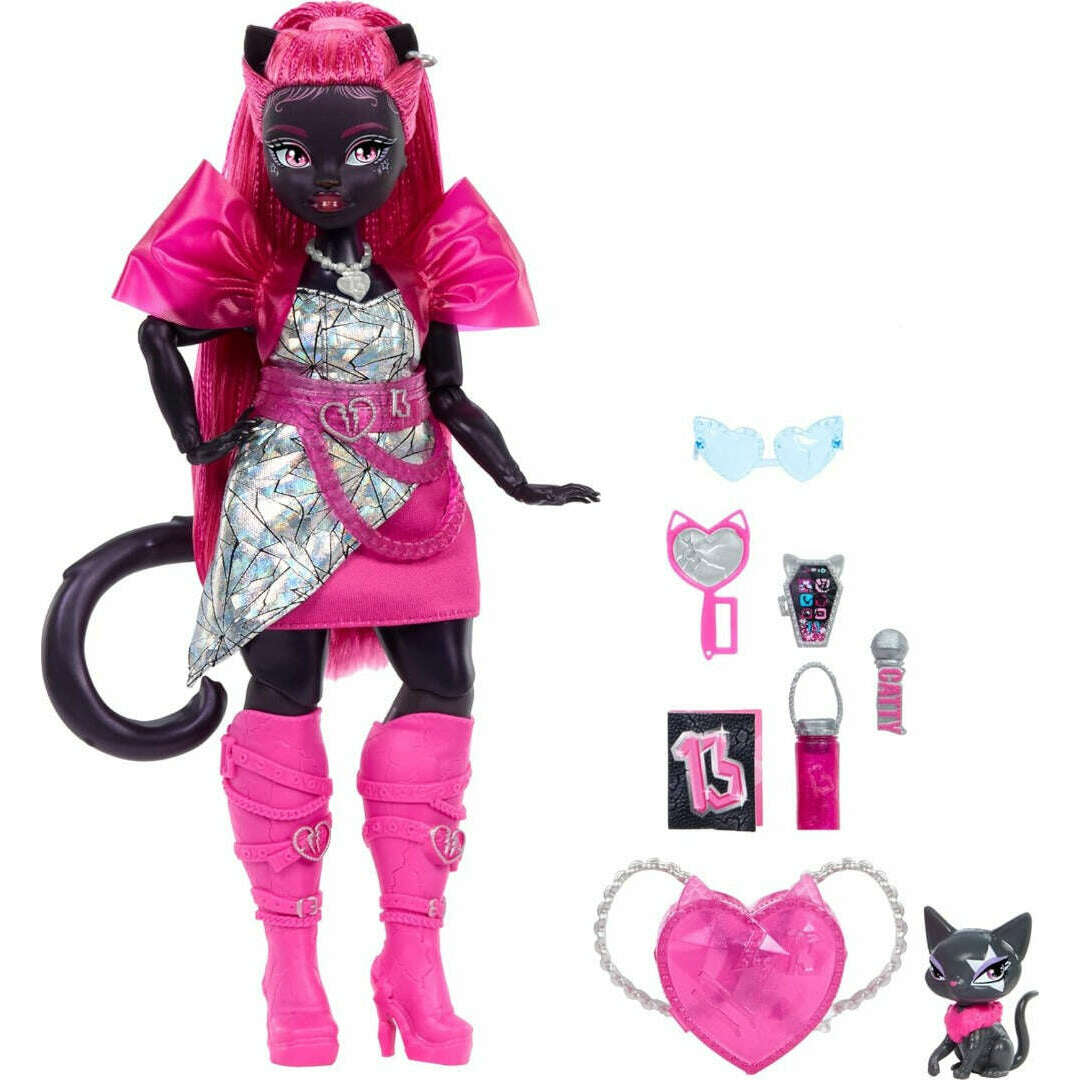 Toys N Tuck:Monster High Catty Noir With Amulette,Monster High