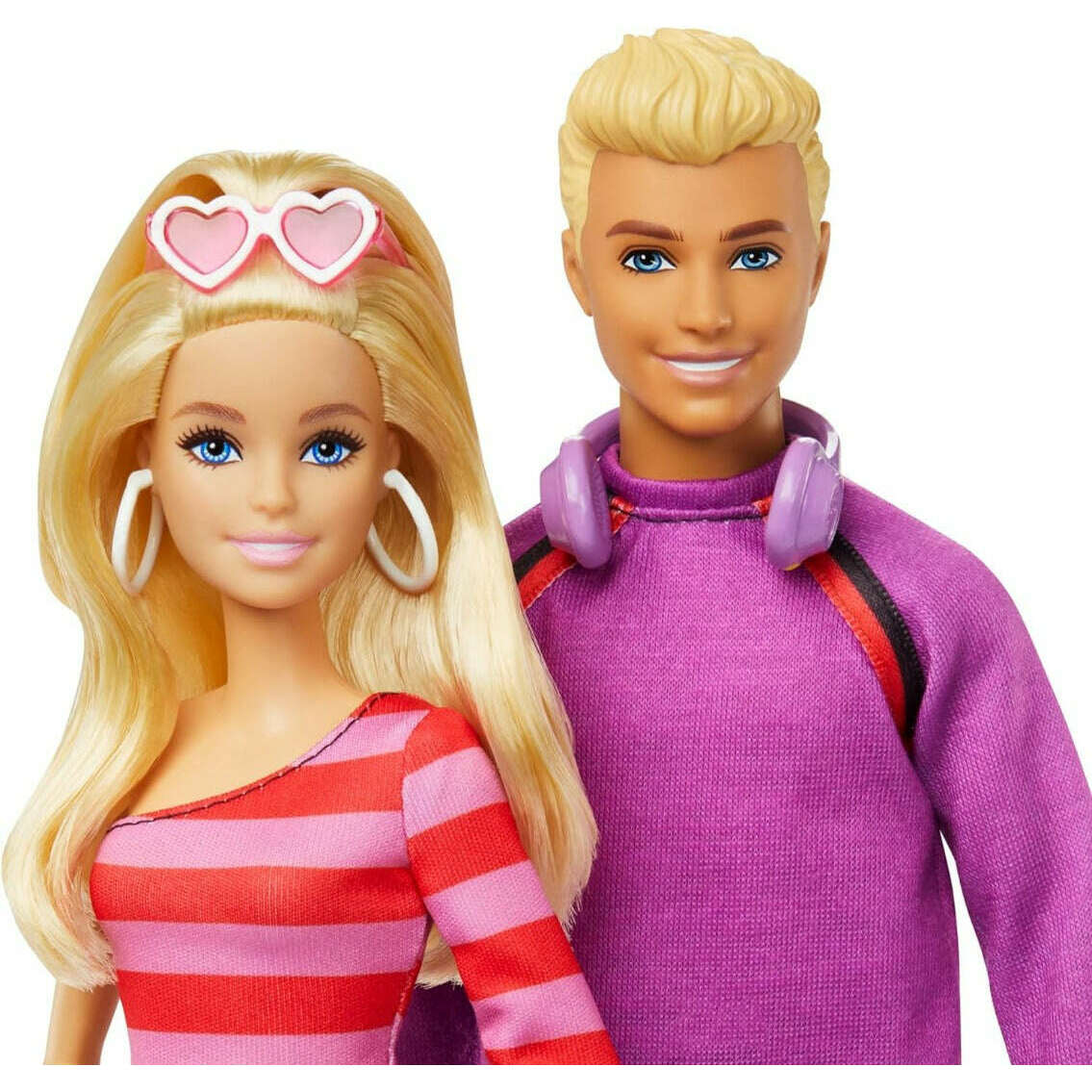 Toys N Tuck:Barbie 65th Anniversary 1980 Barbie & Ken Roller-Skating 2 Pack,Barbie