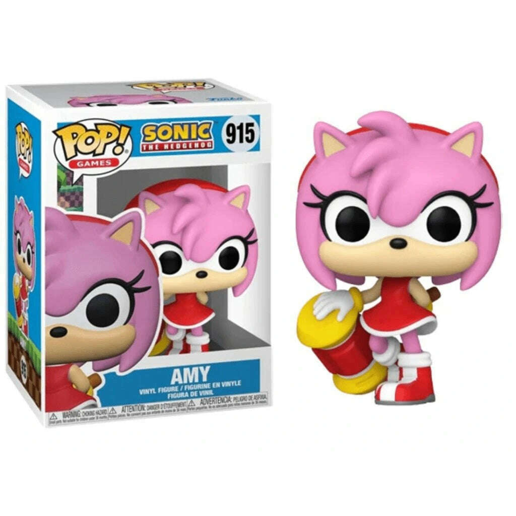 Toys N Tuck:Pop Vinyl - Sonic The Hedgehog - Amy 915,Sonic The Hedgehog