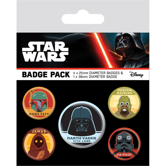 Toys N Tuck:Badge Pack - Star Wars (Road Trip),Star Wars