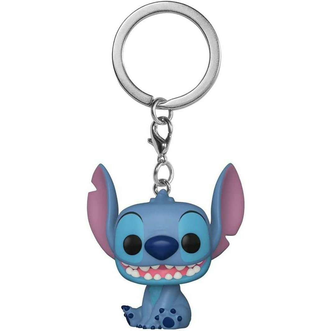 Toys N Tuck:Funko Pocket Pop Keychain - Disney Lilo & Stitch - Stitch (Sitting),Disney