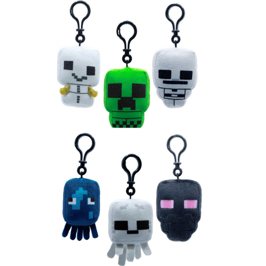 Toys N Tuck:Minecraft Plush Backpack Hanger Series 1,Minecraft