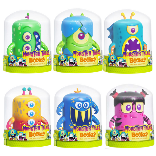 Toys N Tuck:Booksy Monster Tales Tiny Book Collectibles,Booksy