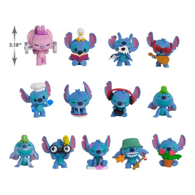 Disney Stitch Collectible Mini Figure Capsules Series 4