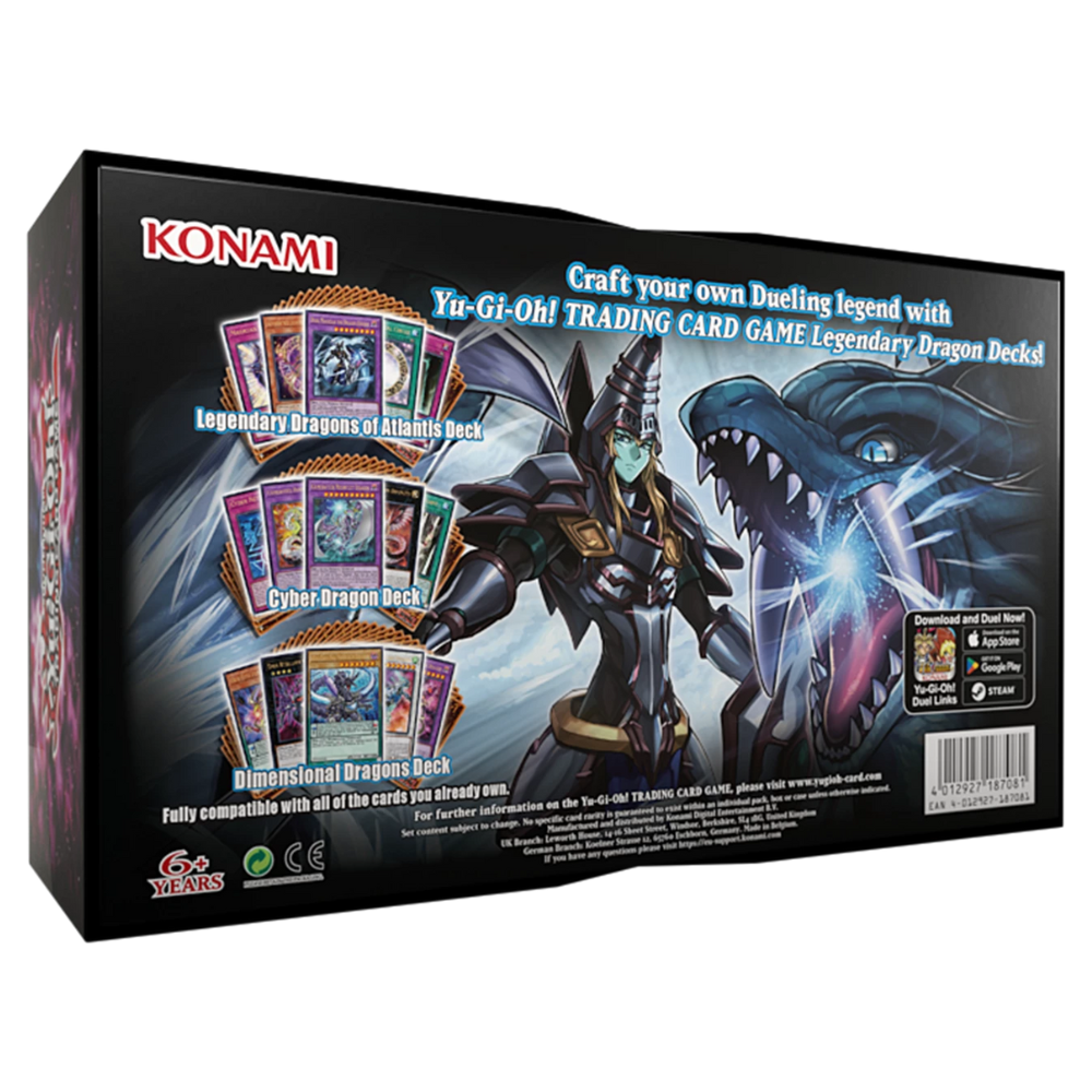 Toys N Tuck:Yu-Gi-Oh! Trading Card Game Legendary Dragon Decks 2024 Unlimited Reprint,Yu-Gi-Oh!