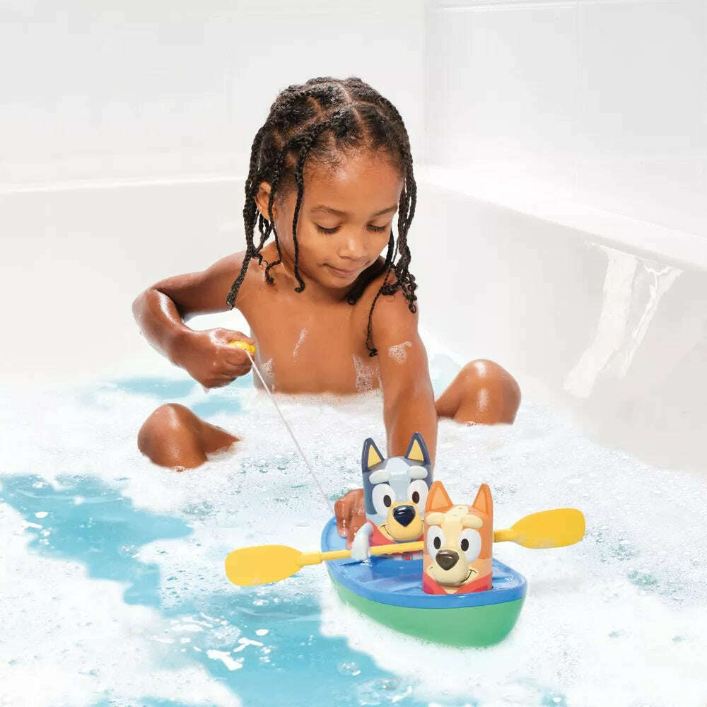 Toys N Tuck:Tomy Toomies Bluey Pull & Go Canoe,Bluey