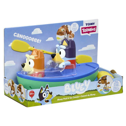 Toys N Tuck:Tomy Toomies Bluey Pull & Go Canoe,Bluey