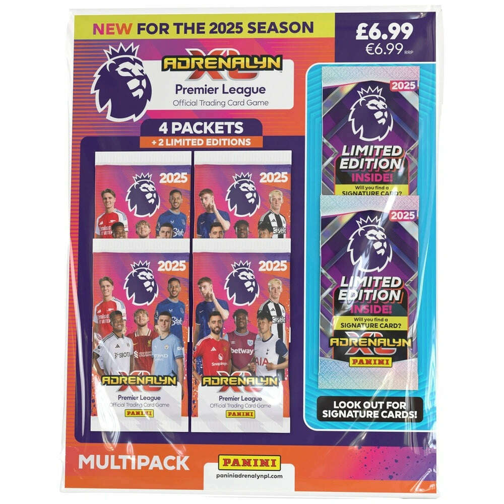 Toys N Tuck:Premier League Adrenalyn XL 2025 Multipack,Premier League