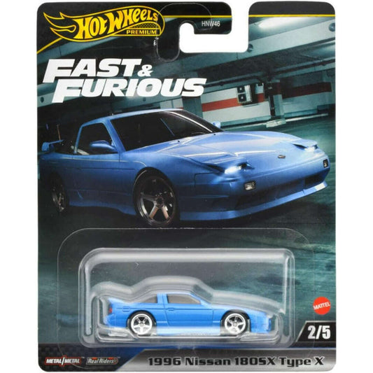 Toys N Tuck:Hot Wheels Fast & Furious 1996 Nissan 180SX Type X (2/5),Hot Wheels