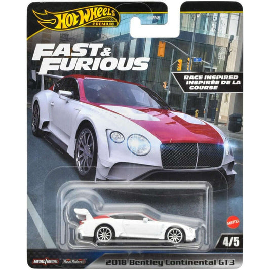 Toys N Tuck:Hot Wheels Fast & Furious 2018 Bentley Continental GT3 (4/5),Hot Wheels