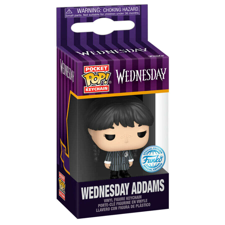 Toys N Tuck:Funko Pocket Pop Keychain - Wednesday - Wednesday Addams,Wednesday