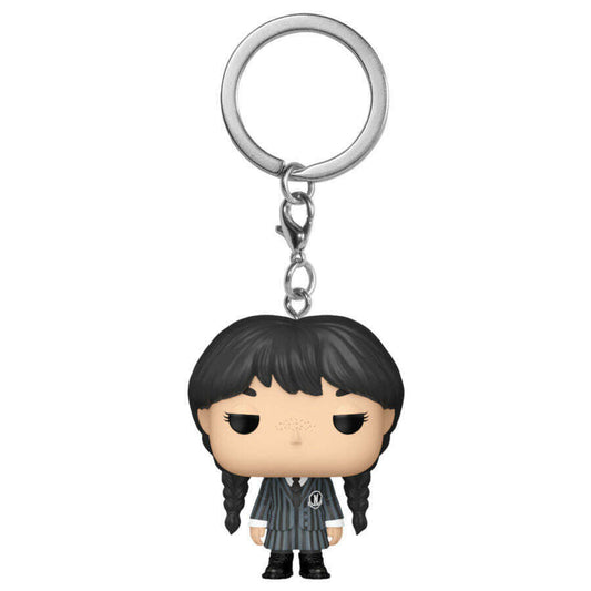 Toys N Tuck:Funko Pocket Pop Keychain - Wednesday - Wednesday Addams,Wednesday