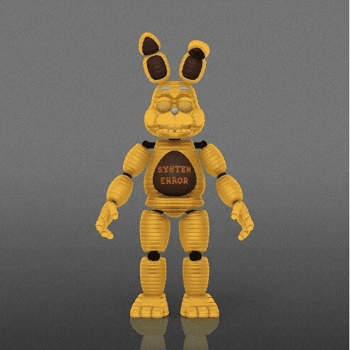 Toys N Tuck:Five Nights At Freddy's Action Figure - System Error Bonnie,Five Nights At Freddy's