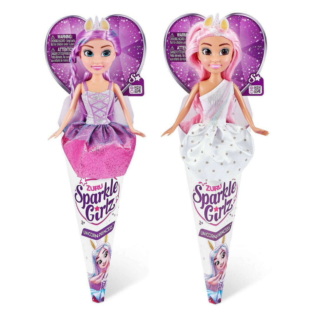 Toys N Tuck:Zuru Sparkle Girlz Unicorn Princess Cone,Sparkle Girlz