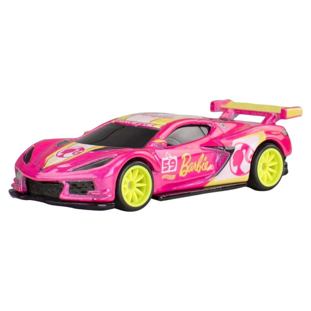 Toys N Tuck:Hot Wheels Pop Culture Barbie 65th Corvette C8.R HVJ51,Hot Wheels