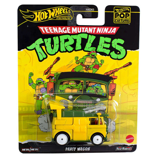 Toys N Tuck:Hot Wheels Pop Culture Teenage Mutant Ninja Turtles Party Wagon HXF04,Hot Wheels