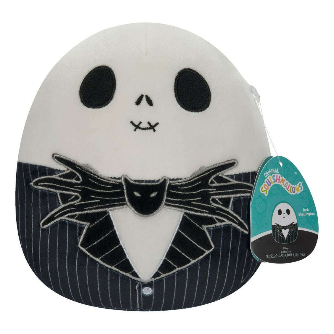 Toys N Tuck:Squishmallows Disney Nightmare Before Christmas 8 Inch Plush Jack Skellington,Disney