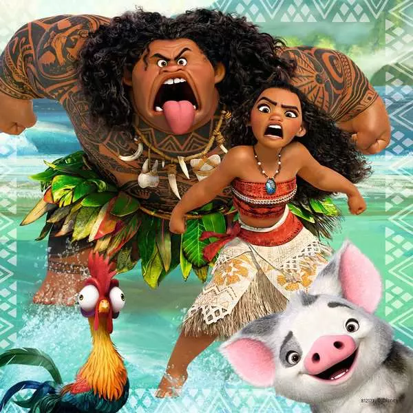 Toys N Tuck:Ravensburger 3 x 49pc Puzzles Disney Moana,Disney