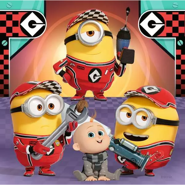 Toys N Tuck:Ravensburger 3 x 49pc Puzzles Despicable Me 4,Despicable Me