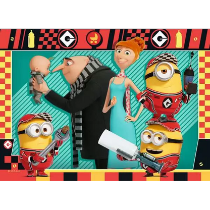 Toys N Tuck:Ravensburger 4 Puzzles in a Box Despicable Me 4,Despicable Me