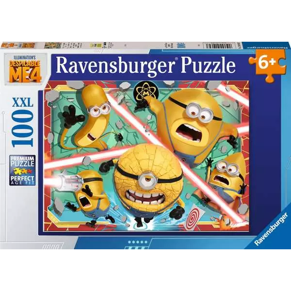 Toys N Tuck:Ravensburger 100 XXL Piece Puzzle Despicable Me 4,Despicable Me