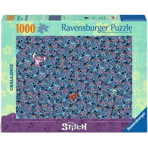 Toys N Tuck:Ravensburger 1000pc Puzzle Disney Stitch Challenge,Disney