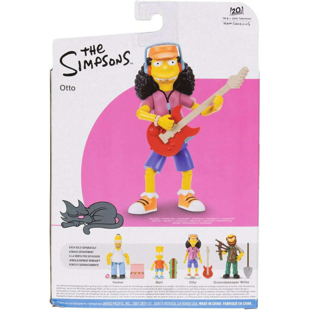 Toys N Tuck:The Simpsons 5 Inch Figures - Otto,The Simpsons