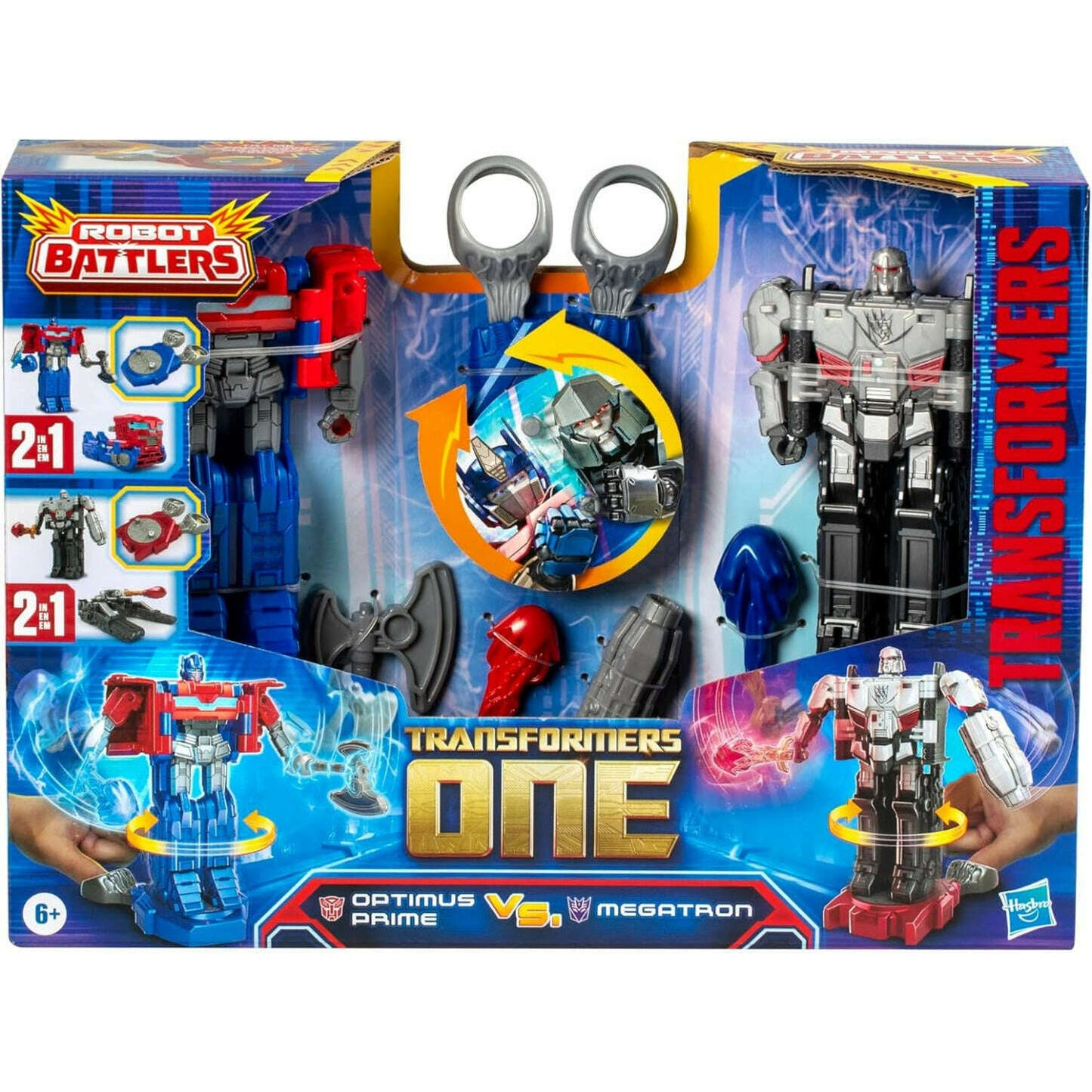 Toys N Tuck:Transformers One Robot Battlers Optimus Prime VS Megatron,Transformers