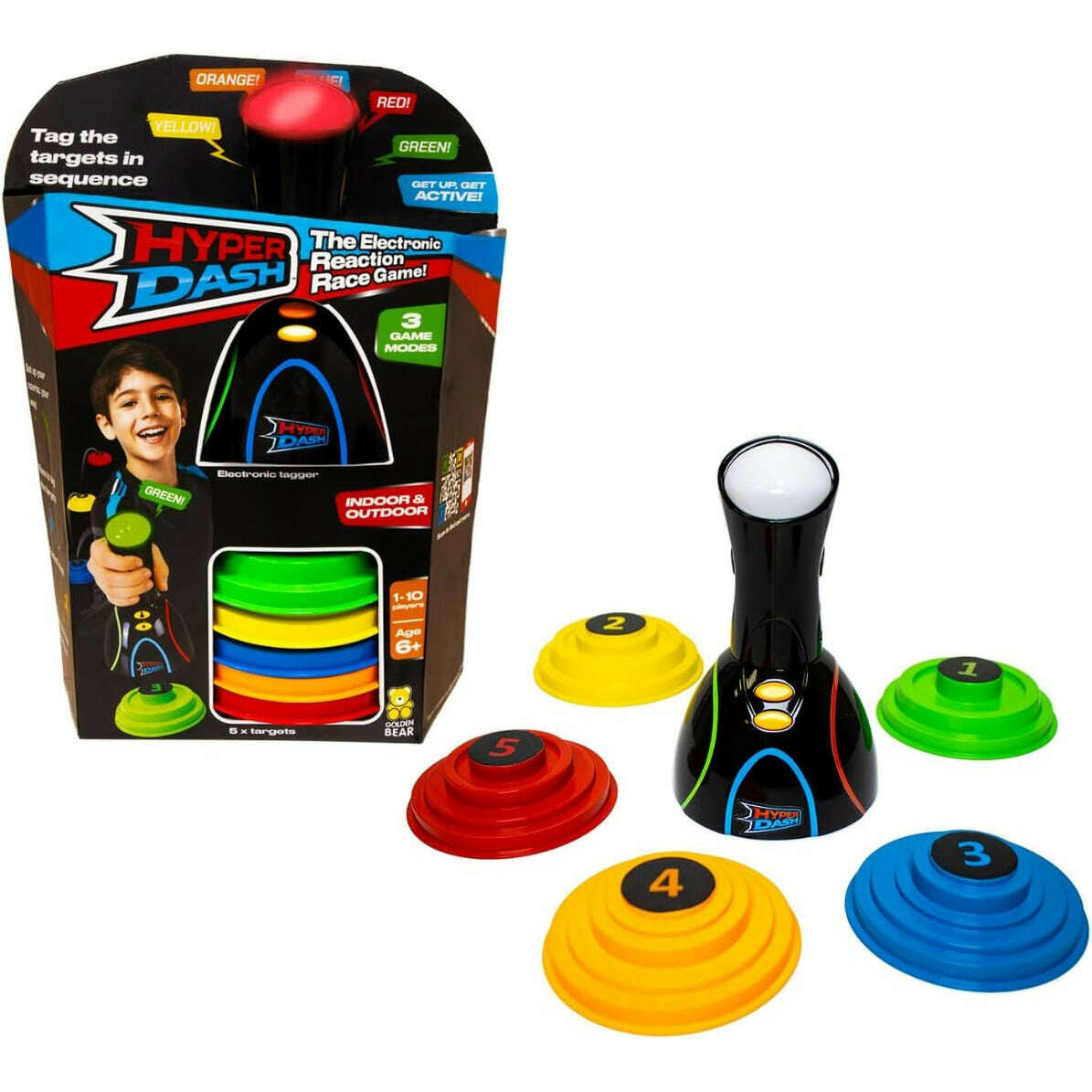 Toys N Tuck:Hyper Dash The Electronic Reactions Game,Golden Bear