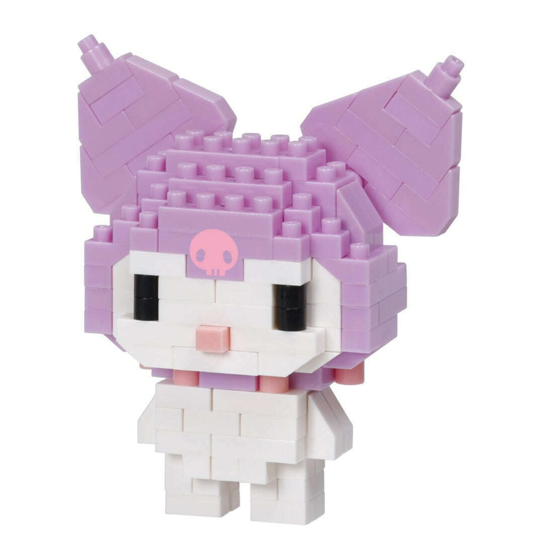 Toys N Tuck:Nanoblock Constructible Figure Sanrio Kuromi,Hello Kitty
