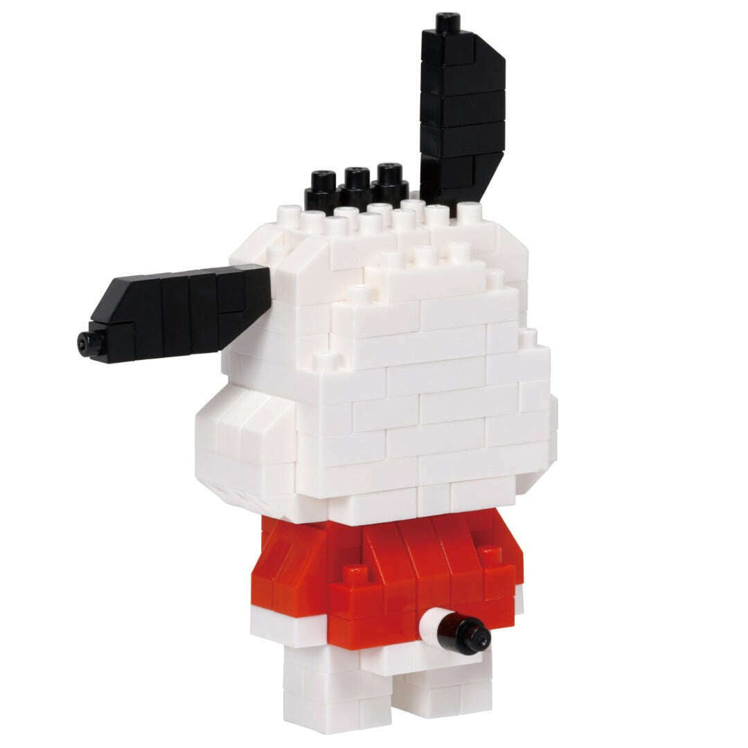 Toys N Tuck:Nanoblock Constructible Figure Sanrio Pochacco,Hello Kitty